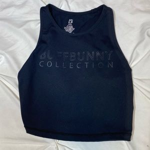 BuffBunny Aurora crop top black size small